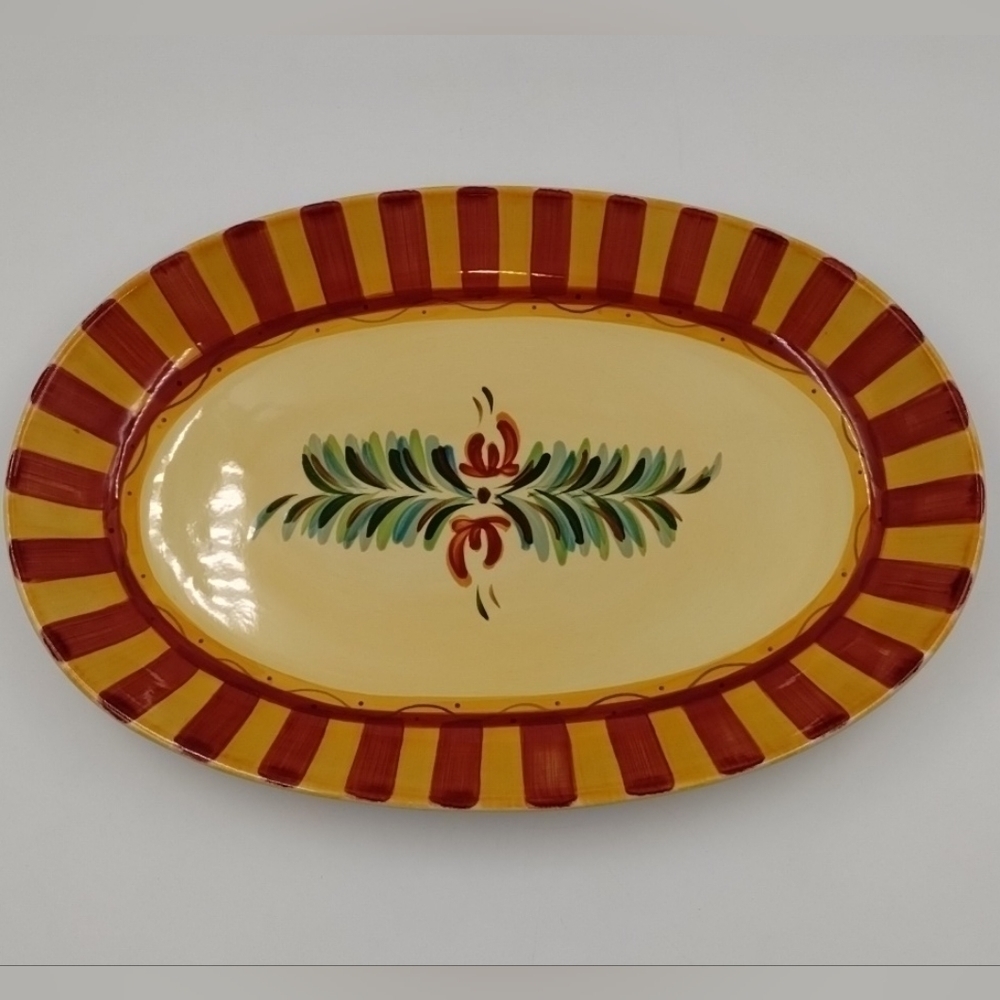 Gail Pittman Oval Serving Dish large  Platter Siena SLAH Southern Living